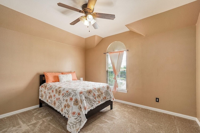 9513 Tiger Dr, Plano, TX 75025 - bedroom with carpet flooring and a ceiling fan