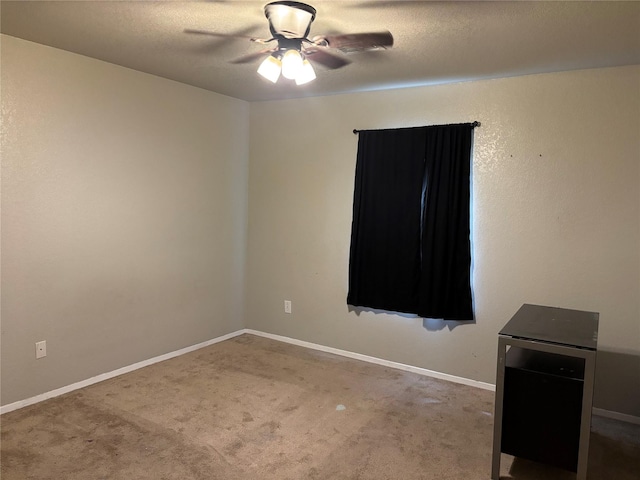 4052 Country Meadows Cir, Granbury, TX 76049 - spare room featuring a ceiling fan and carpet flooring