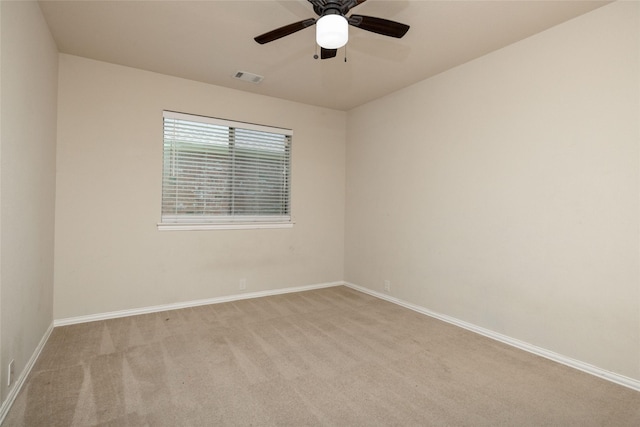 2401 Fawn Meadow Dr, Little Elm, TX 75068 - spare room with carpet flooring and ceiling fan