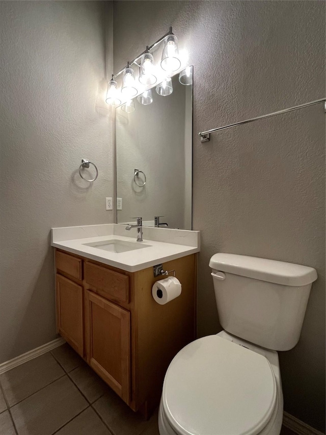 4400 Ripplewood Rd, Frisco, TX 75035 - bathroom with tile patterned flooring and vanity