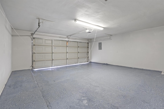2024 Oakmeadow St, Bedford, TX 76021 - garage featuring a garage door opener and electric panel