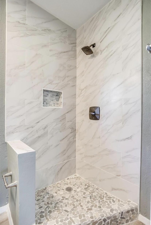 3501 NE 10th St, Mineral Wells, TX 76067 - bathroom with tiled shower