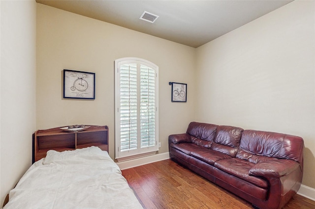 5768 Gallant Run, Frisco, TX 75033 - bedroom with wood finished floors and baseboards