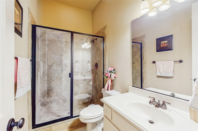 5768 Gallant Run, Frisco, TX 75033 - full bath with vanity and a shower stall