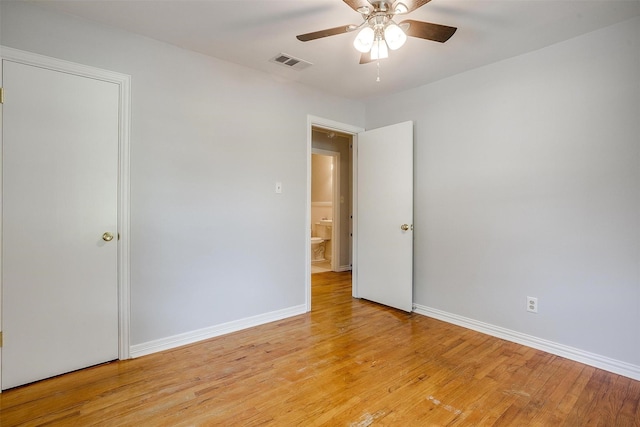4944 Royal Dr, Fort Worth, TX 76116 - unfurnished room with a ceiling fan and light wood-style flooring