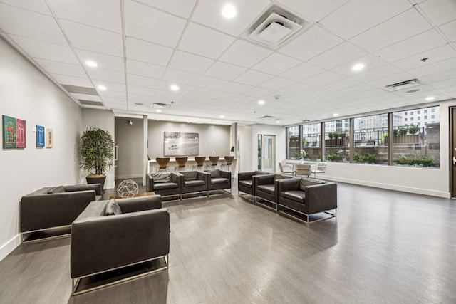 1200 Main St Unit 1106, Dallas, TX 75202 - lobby featuring recessed lighting and a paneled ceiling
