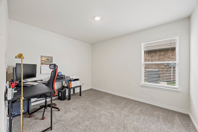 523 Summit Pass Ln, Princeton, TX 75407 - office featuring carpet flooring and baseboards
