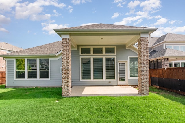 937 Nathanael Greene Ct, Aubrey, TX 76227 - back of property featuring a patio and roof with shingles