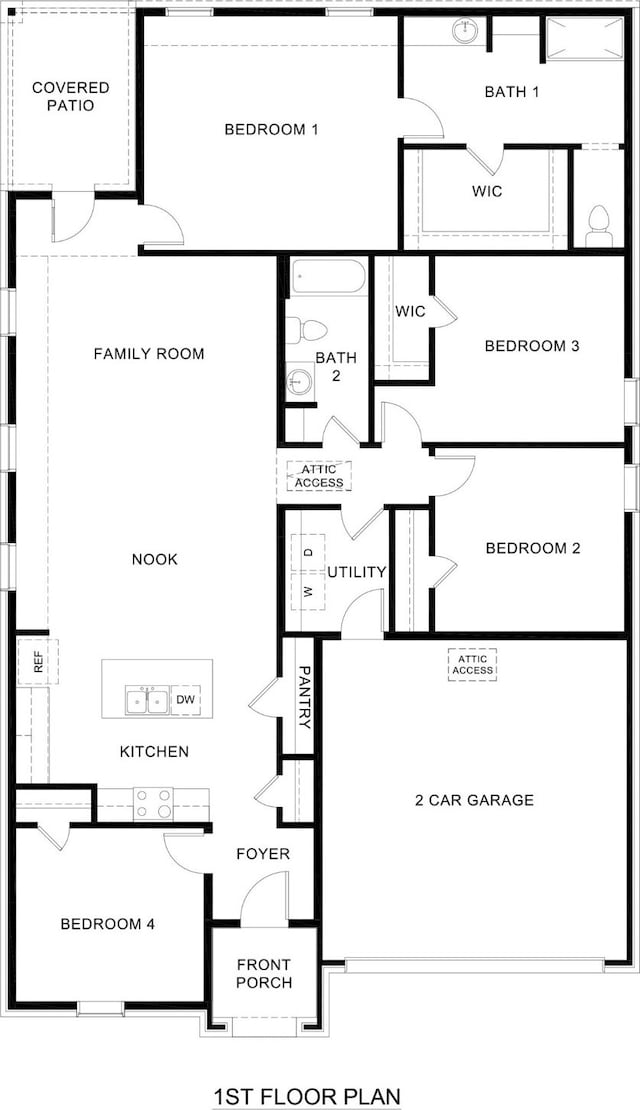 120 Shetland St, Waxahachie, TX 75165 - view of floor plan / room layout