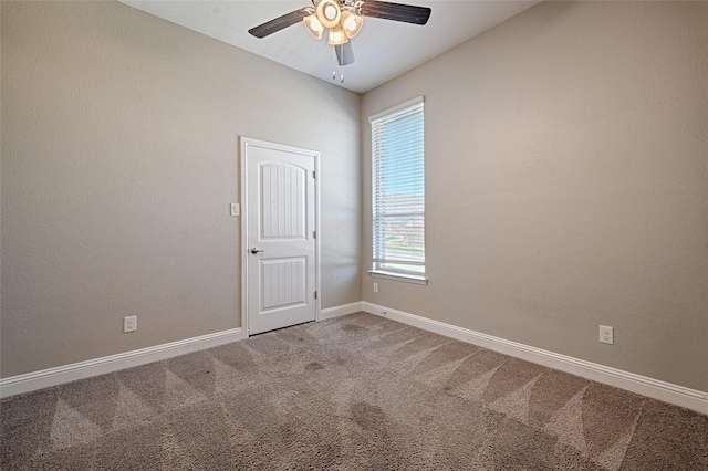 233 Cross Fox Ln, Aledo, TX 76008 - carpeted spare room featuring a ceiling fan and baseboards