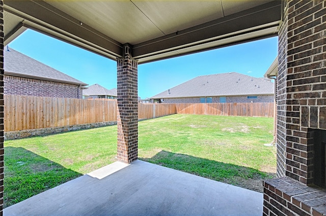 233 Cross Fox Ln, Aledo, TX 76008 - fenced backyard featuring a patio area