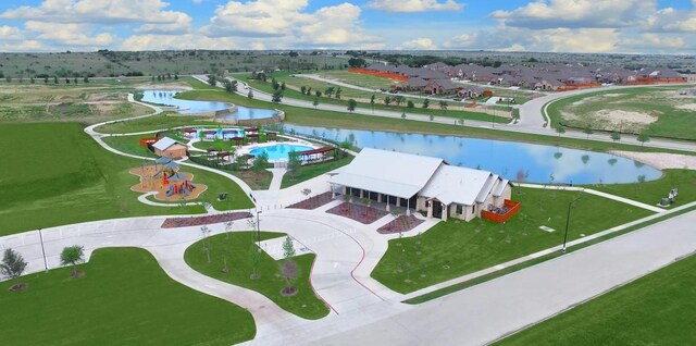 233 Cross Fox Ln, Aledo, TX 76008 - bird's eye view of a nearby body of water