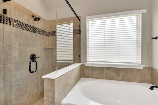350 Windsor St, Waxahachie, TX 75165 - bathroom with a bath and a stall shower