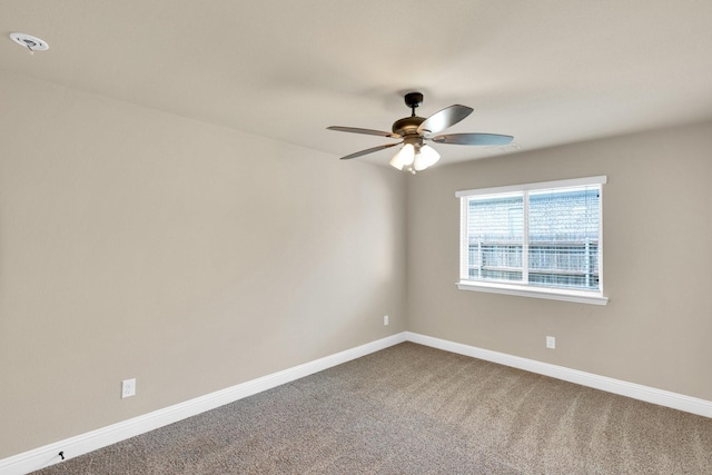 350 Windsor St, Waxahachie, TX 75165 - unfurnished room with ceiling fan and carpet