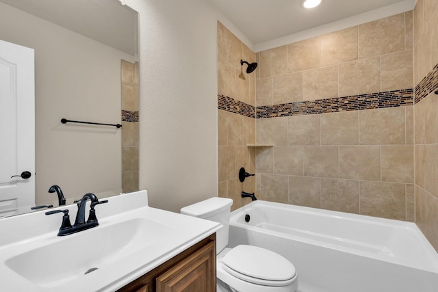 350 Windsor St, Waxahachie, TX 75165 - full bathroom with vanity and shower / washtub combination