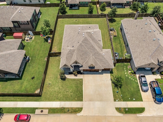 350 Windsor St, Waxahachie, TX 75165 - aerial perspective of suburban area