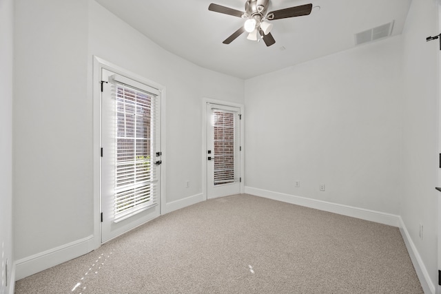 3200 Ross Ave Unit 22, Dallas, TX 75204 - carpeted empty room with a ceiling fan and baseboards