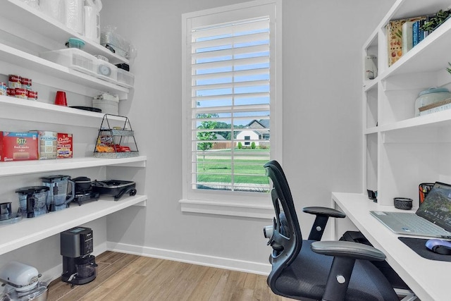 14423 Woodland Crk, Tyler, TX 75706 - office with wood finished floors and baseboards