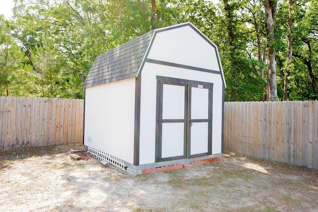 14423 Woodland Crk, Tyler, TX 75706 - view of shed with a fenced backyard