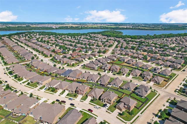 1117 Lake Woodland Dr, Little Elm, TX 75068 - view of property location featuring a nearby body of water and nearby suburban area