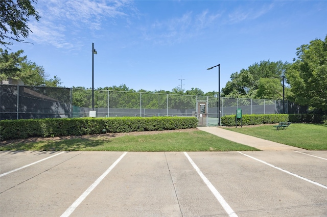 3403 Brighton Ct, Highland Village, TX 75077 - view of tennis court