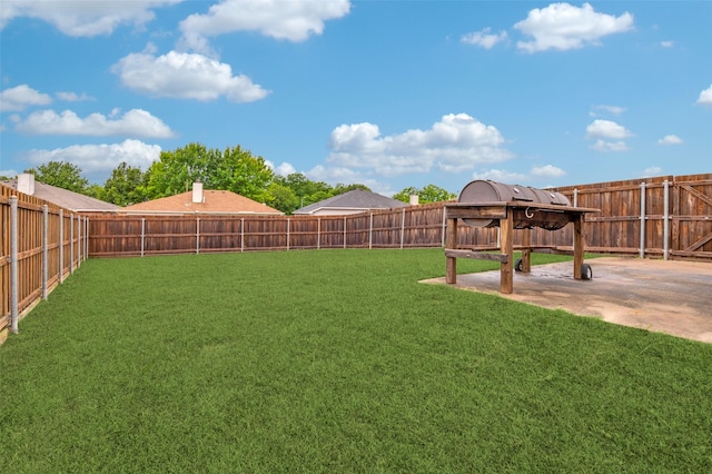 113 Cayman Dr, Lancaster, TX 75146 - fenced backyard with a patio
