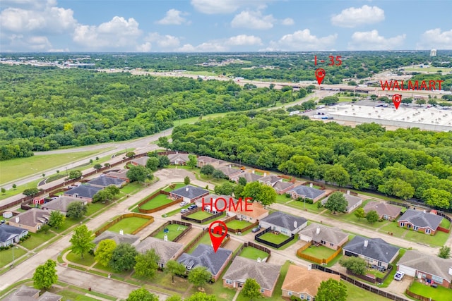 113 Cayman Dr, Lancaster, TX 75146 - aerial perspective of suburban area
