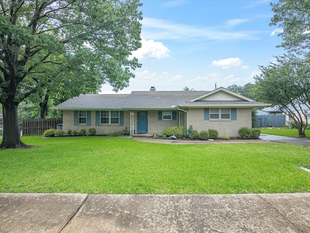 1704 Charlottesville Dr, Ennis, TX 75119 - single story home featuring brick siding and a shingled roof