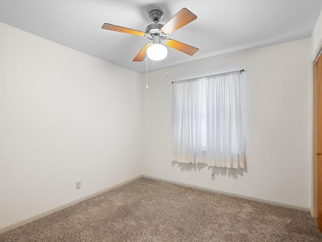 1704 Charlottesville Dr, Ennis, TX 75119 - unfurnished room featuring carpet and a ceiling fan