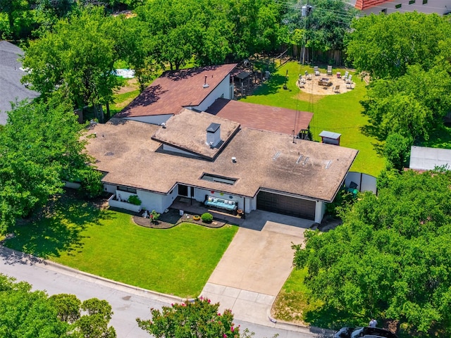 4925 Terrace Trl, Fort Worth, TX 76114 - aerial view of property and surrounding area