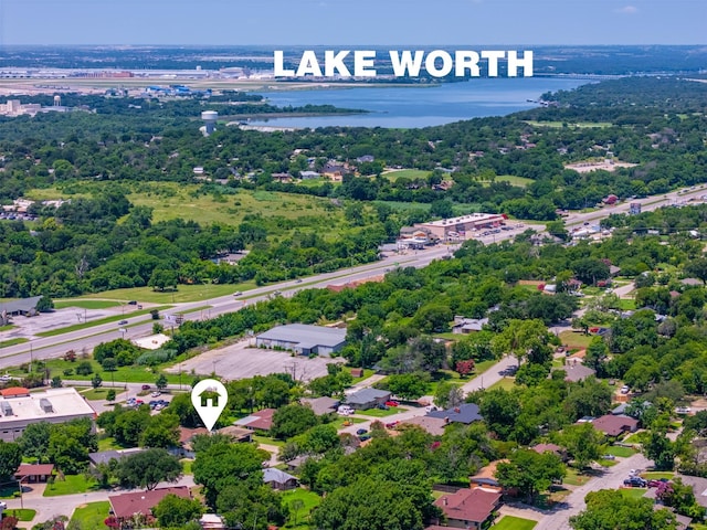 4925 Terrace Trl, Fort Worth, TX 76114 - aerial view of a nearby body of water