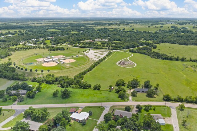 1012 W Trinity St, Groesbeck, TX 76642 - drone / aerial view