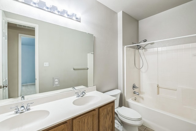 4471 Chandler Dr, Frisco, TX 75034 - bathroom with shower / bathtub combination and double vanity