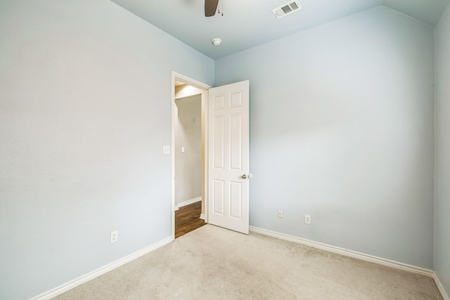 4471 Chandler Dr, Frisco, TX 75034 - carpeted empty room featuring a ceiling fan and a smoke detector