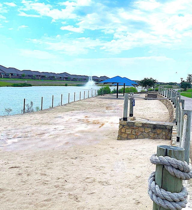 724 Autumnwood Way, Princeton, TX 75407 - view of home's community featuring a water view and a residential view