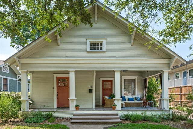 5818 Worth St, Dallas, TX 75214 - view of front of property featuring covered porch