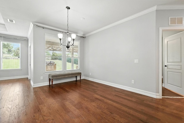 6460 Cherry Hills Dr, Frisco, TX 75036 - dining room with a chandelier, crown molding, and wood finished floors