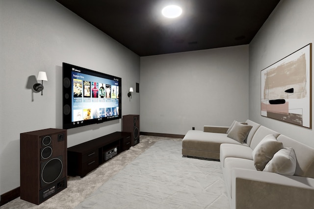 4541 Walnut Grove Ln, Prosper, TX 75078 - home theater featuring baseboards
