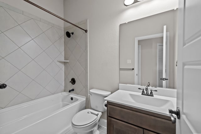 6001 Harwich Ln, Fort Worth, TX 76179 - full bathroom with shower / bath combination and vanity