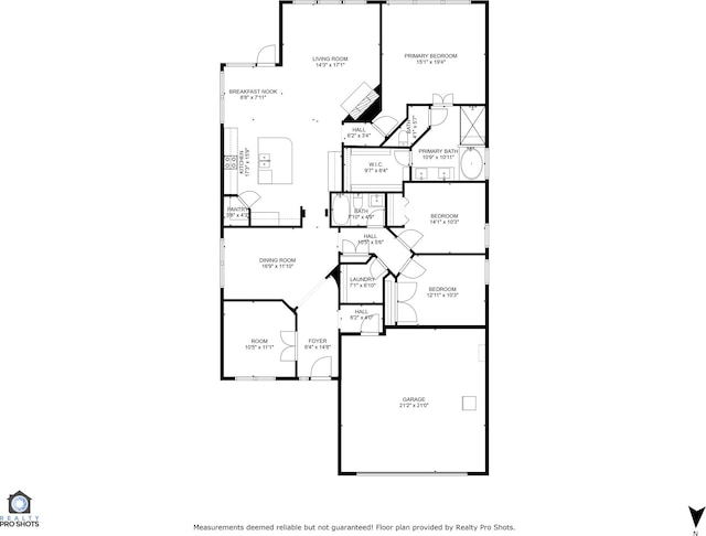 6001 Harwich Ln, Fort Worth, TX 76179 - view of room layout