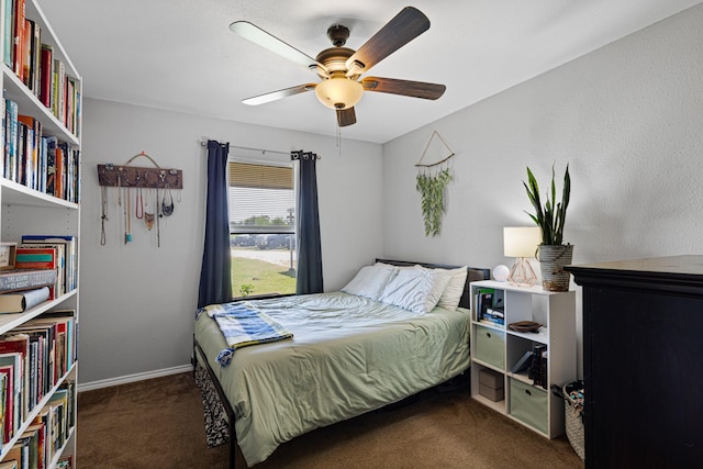 9395 Green Springs Cir, Sanger, TX 76266 - bedroom with carpet and a ceiling fan