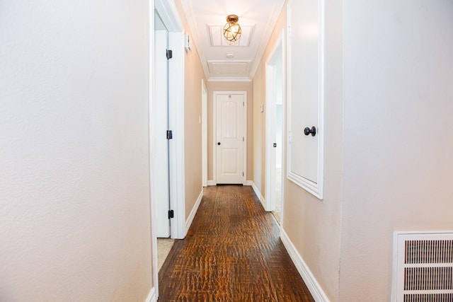 550 Briarwood Dr, Southlake, TX 76092 - hallway with wood finished floors and baseboards