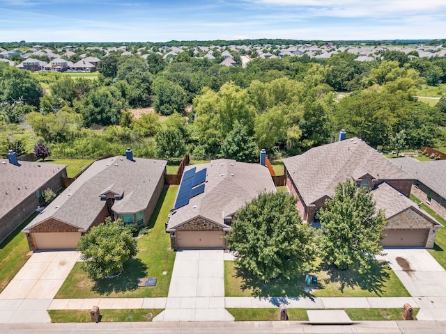 1104 Cheyenne Dr, Aubrey, TX 76227 - aerial perspective of suburban area