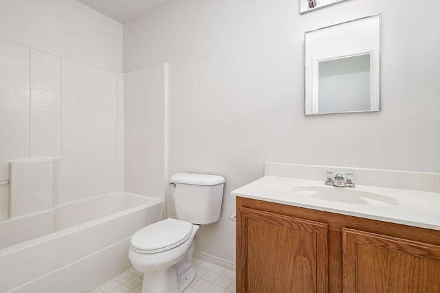 1428 Nimitz Way, Mesquite, TX 75181 - full bath featuring vanity, tile patterned floors, and bathing tub / shower combination