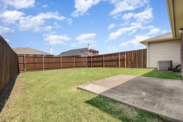 1428 Nimitz Way, Mesquite, TX 75181 - fenced backyard with a patio
