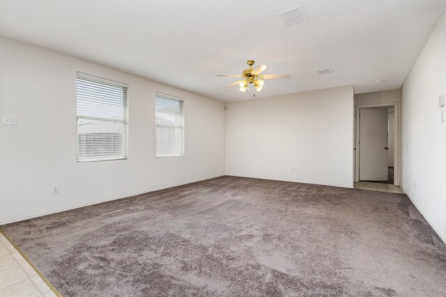 1428 Nimitz Way, Mesquite, TX 75181 - spare room featuring ceiling fan and carpet flooring