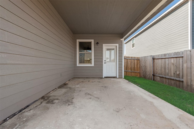 13625 Musselshell Dr, Ponder, TX 76259 - view of exterior entry with a patio