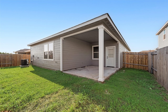 13625 Musselshell Dr, Ponder, TX 76259 - rear view of property featuring a patio and a fenced backyard