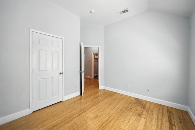 4917 Summer Oaks Ln, Fort Worth, TX 76123 - unfurnished bedroom with light wood finished floors and lofted ceiling
