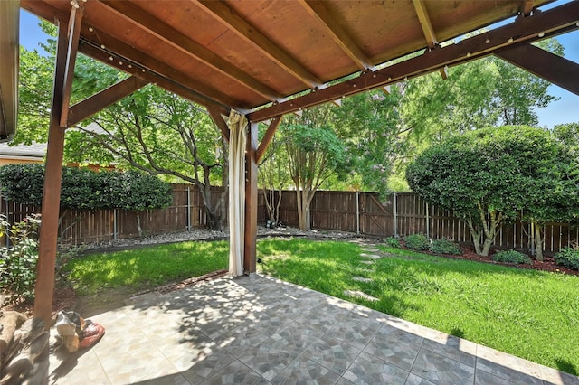 4917 Summer Oaks Ln, Fort Worth, TX 76123 - fenced backyard featuring a patio